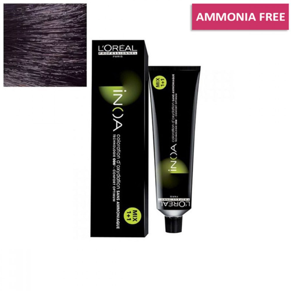 L'Oreal Professionnel Inoa Hair Colour No 1 Black 60g Janvi Cosmetic